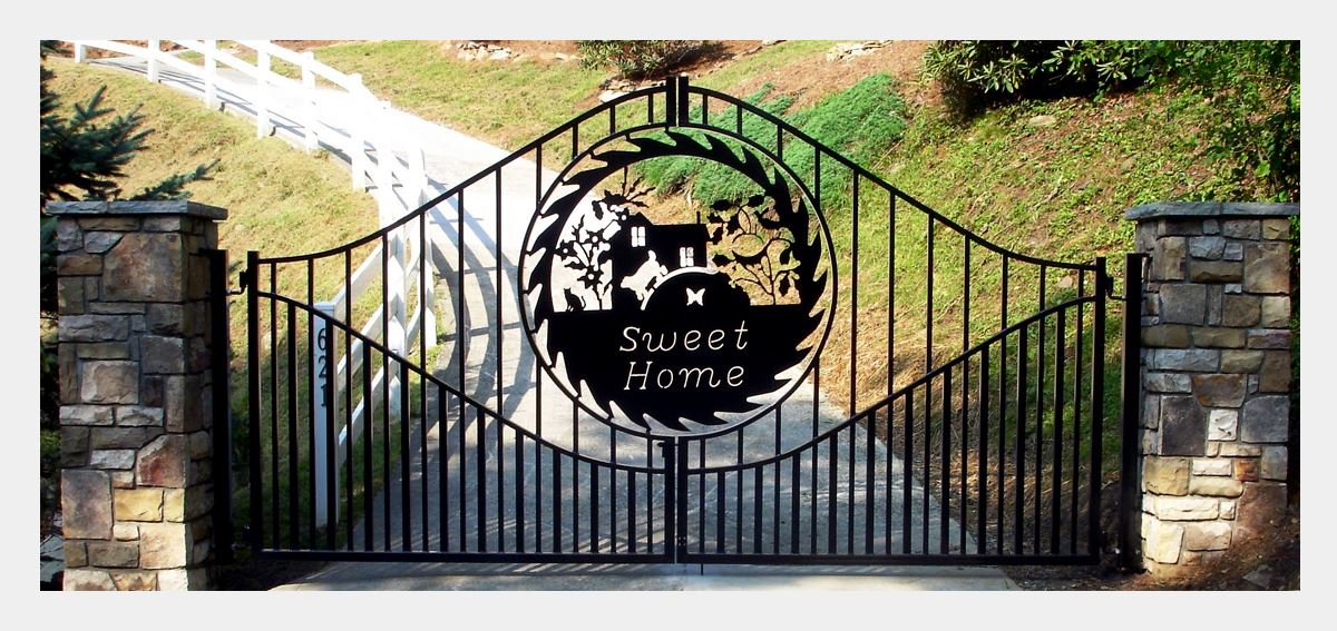 Custom Wrought Iron Gates-hebei sinostar-3 Custom Wrought Iron Gates-hebei sinostar-3