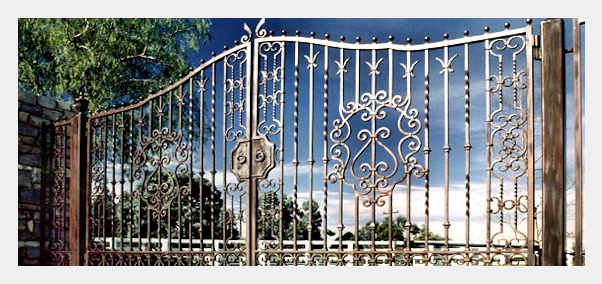 Custom Wrought Iron Gates-hebei sinostar-4 Custom Wrought Iron Gates-hebei sinostar-4